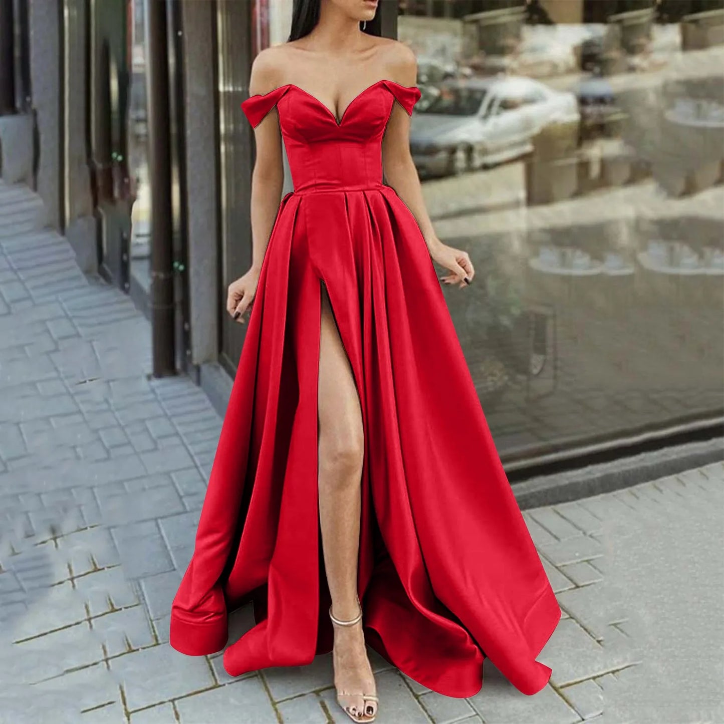 Prom Dresses For Ladies Elegant Long Wedding Evening Party Dress