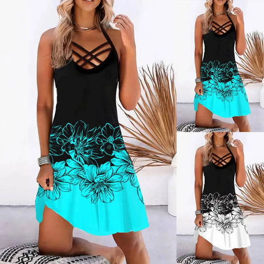 Women Casual Mini Tank Dress